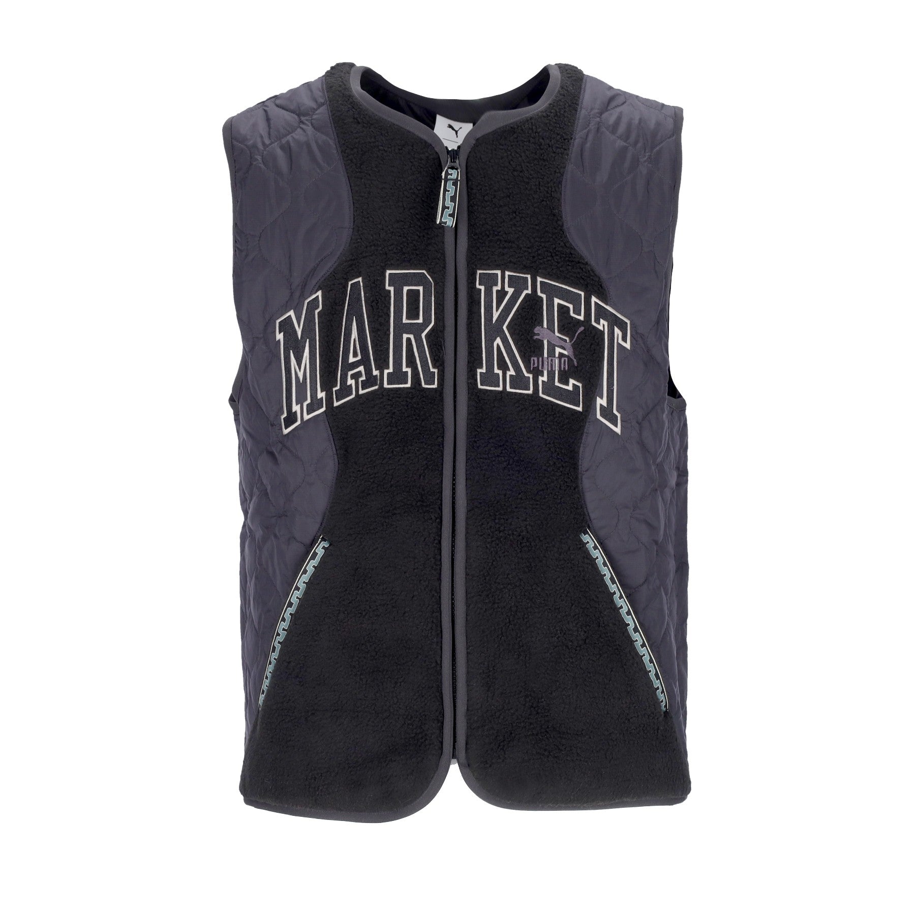 Puma, Smanicato Uomo Vest X Market, Black