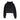 Vision Of Super, Felpa Cappuccio Corta Donna Corrosive Flames Hoodie, Black
