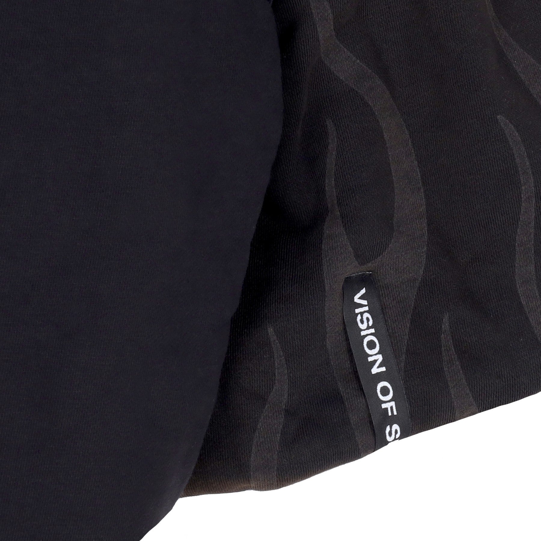 Vision Of Super, Felpa Cappuccio Corta Donna Corrosive Flames Hoodie, 