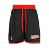 Atipici, Pantaloncino Basket Uomo Basketball Shorts The Playoffs Flares, Black