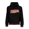 Atipici, Felpa Cappuccio Uomo Hoodie The Playoffs Flares, Black