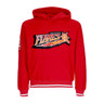 Atipici, Felpa Cappuccio Uomo Hoodie The Playoffs Flares, Red