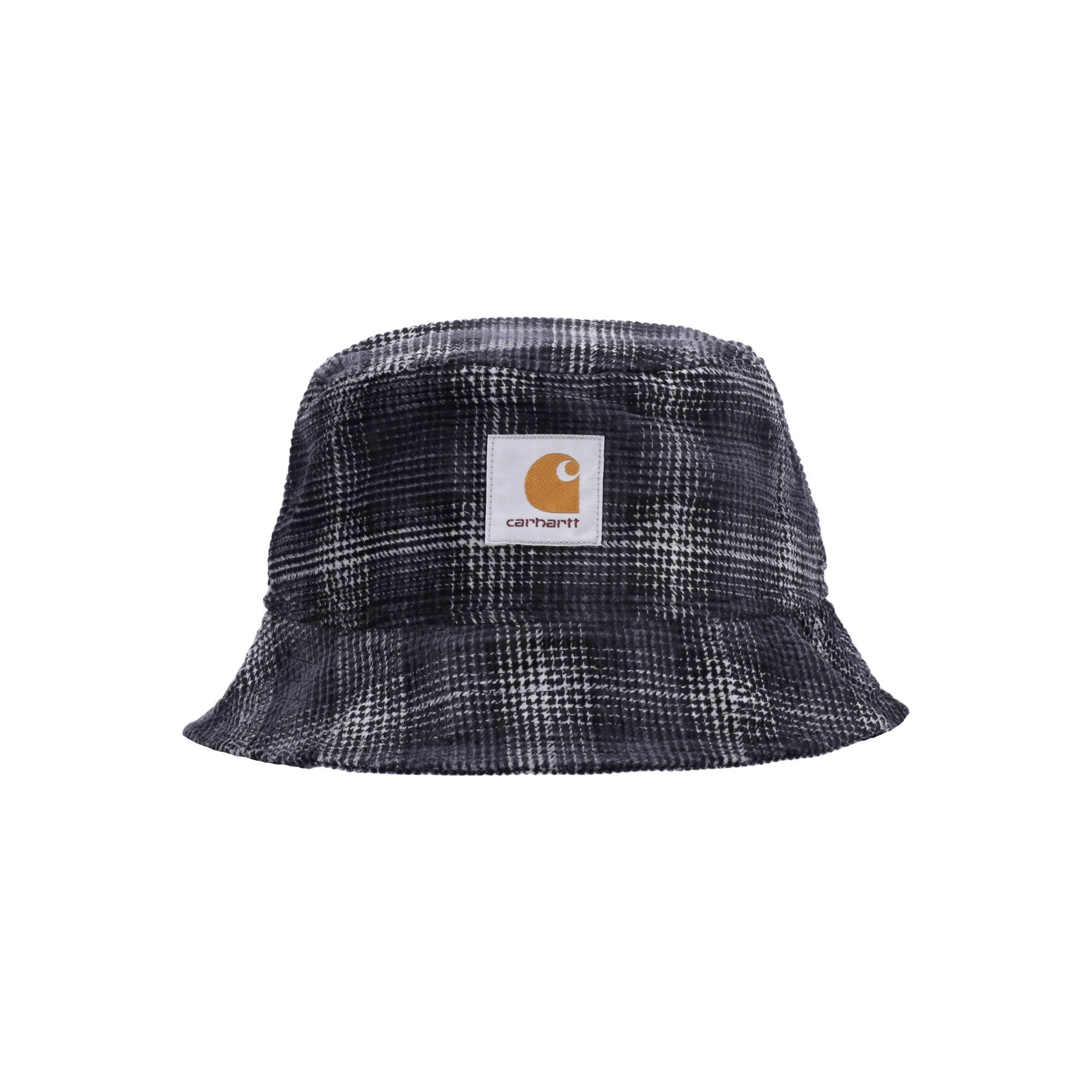 Carhartt Wip, Cappello Da Pescatore Uomo Cord Bucket Hat, Wiley Check/vulcan