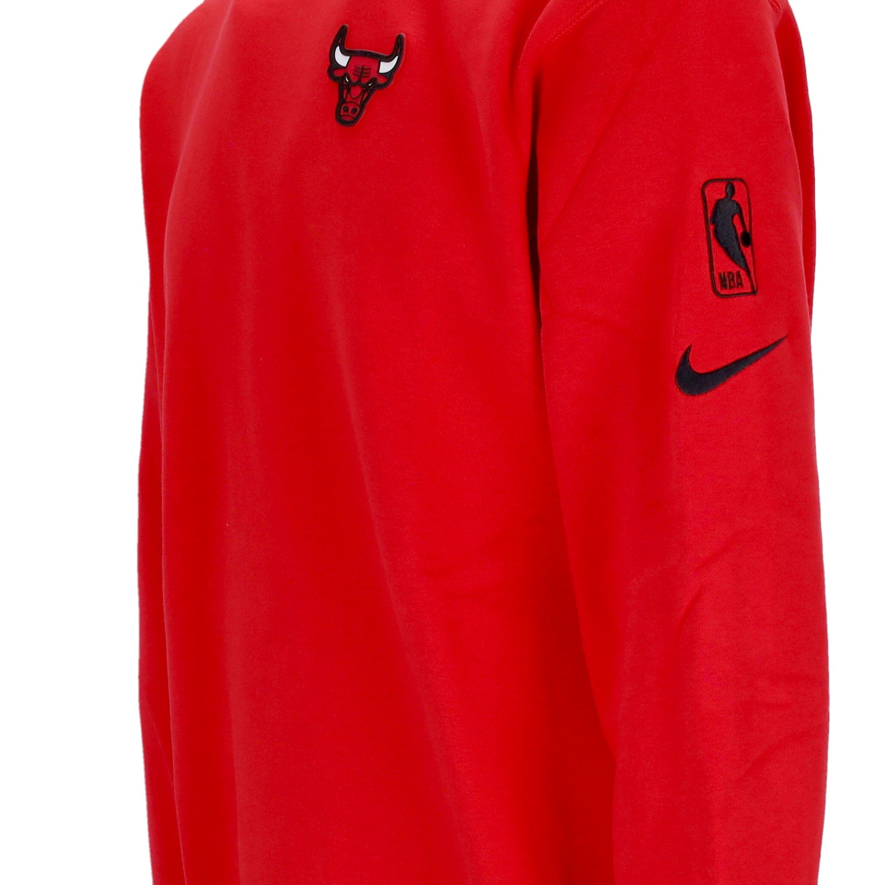 Nike Nba, Felpa Girocollo Uomo Nba Fleece Crew Courtside Chibul, 