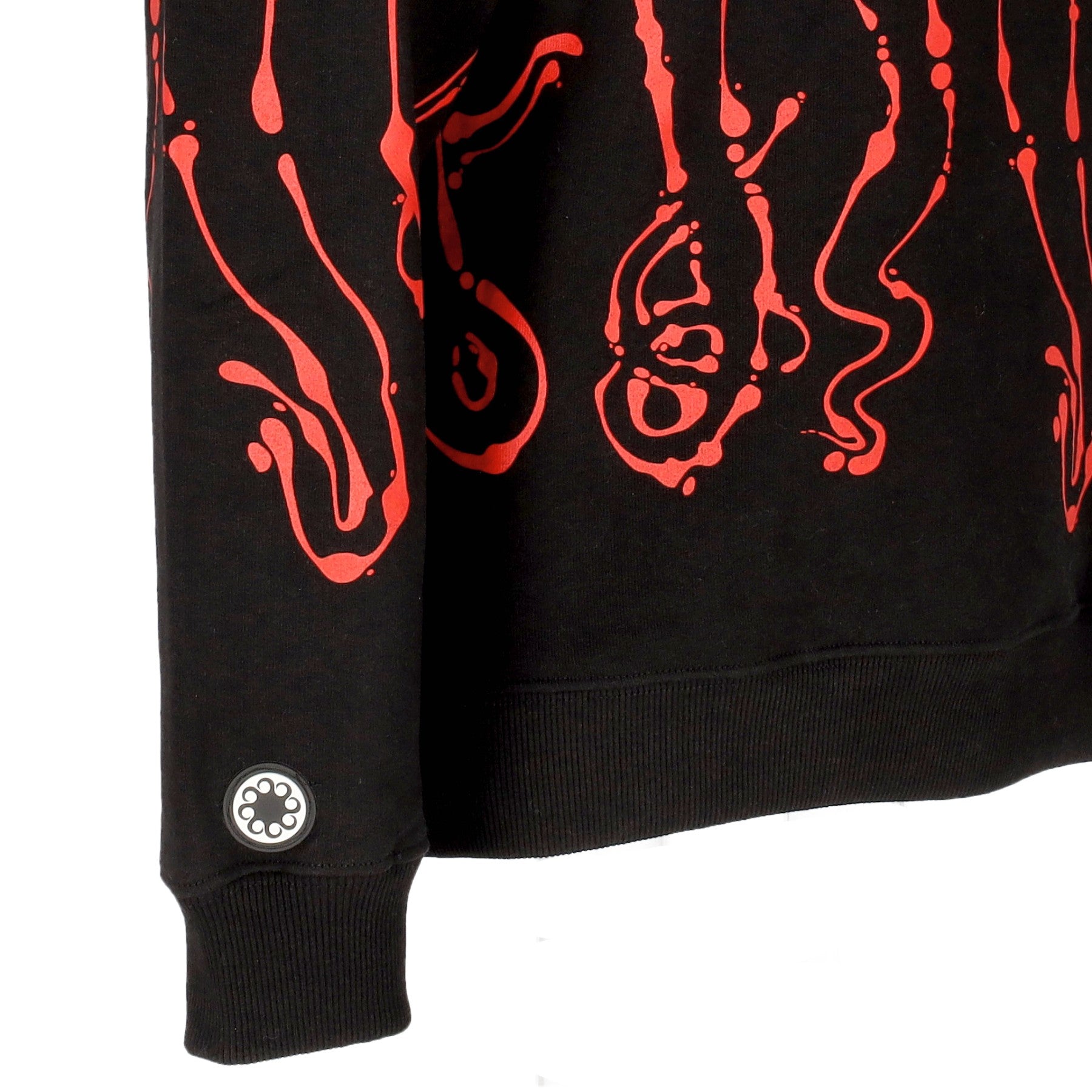 Octopus, Felpa Cappuccio Uomo Dripper Hoodie, 