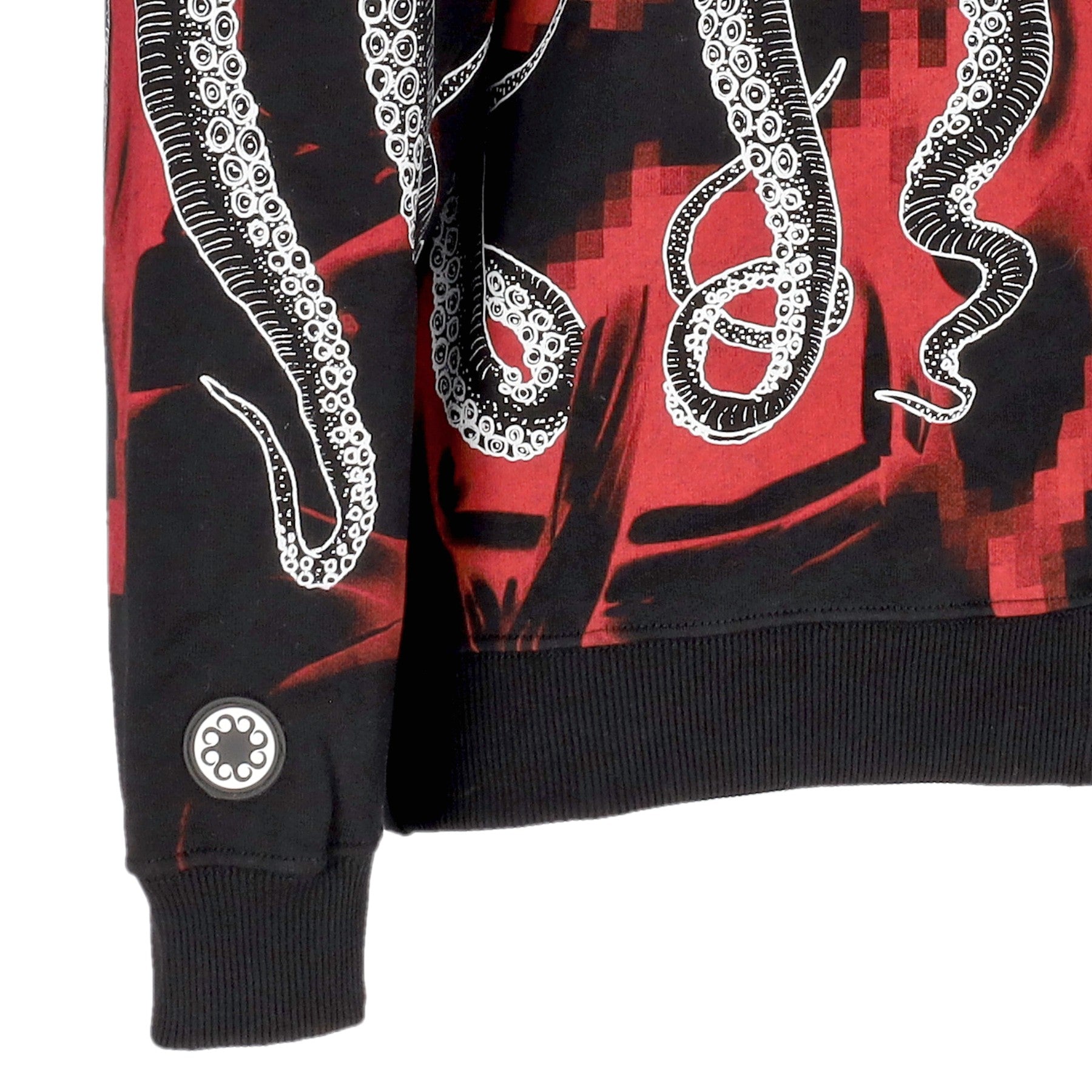 Octopus, Felpa Cappuccio Zip Uomo Hentai Zip Hoodie, 