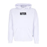 Iuter, Felpa Cappuccio Uomo Stay Alive Hoodie, White