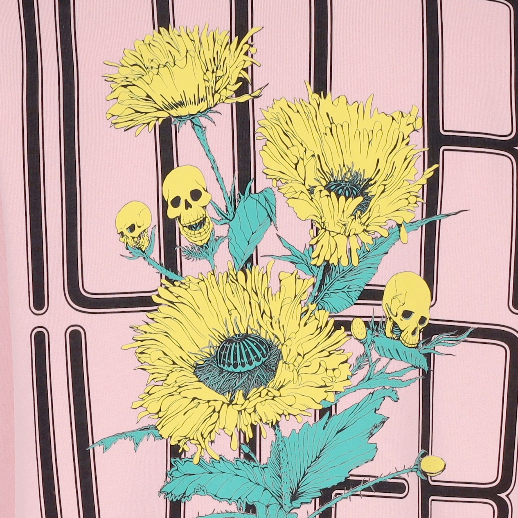 Iuter, Felpa Cappuccio Uomo Spine Skulls Hoodie, 