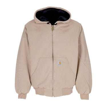 Carhartt Wip, Giubbotto Uomo Og Active Jacket, Dusty H Brown Aged Canvas