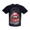 Vision Of Super, Maglietta Uomo Rock Mouth Print Tee, Black
