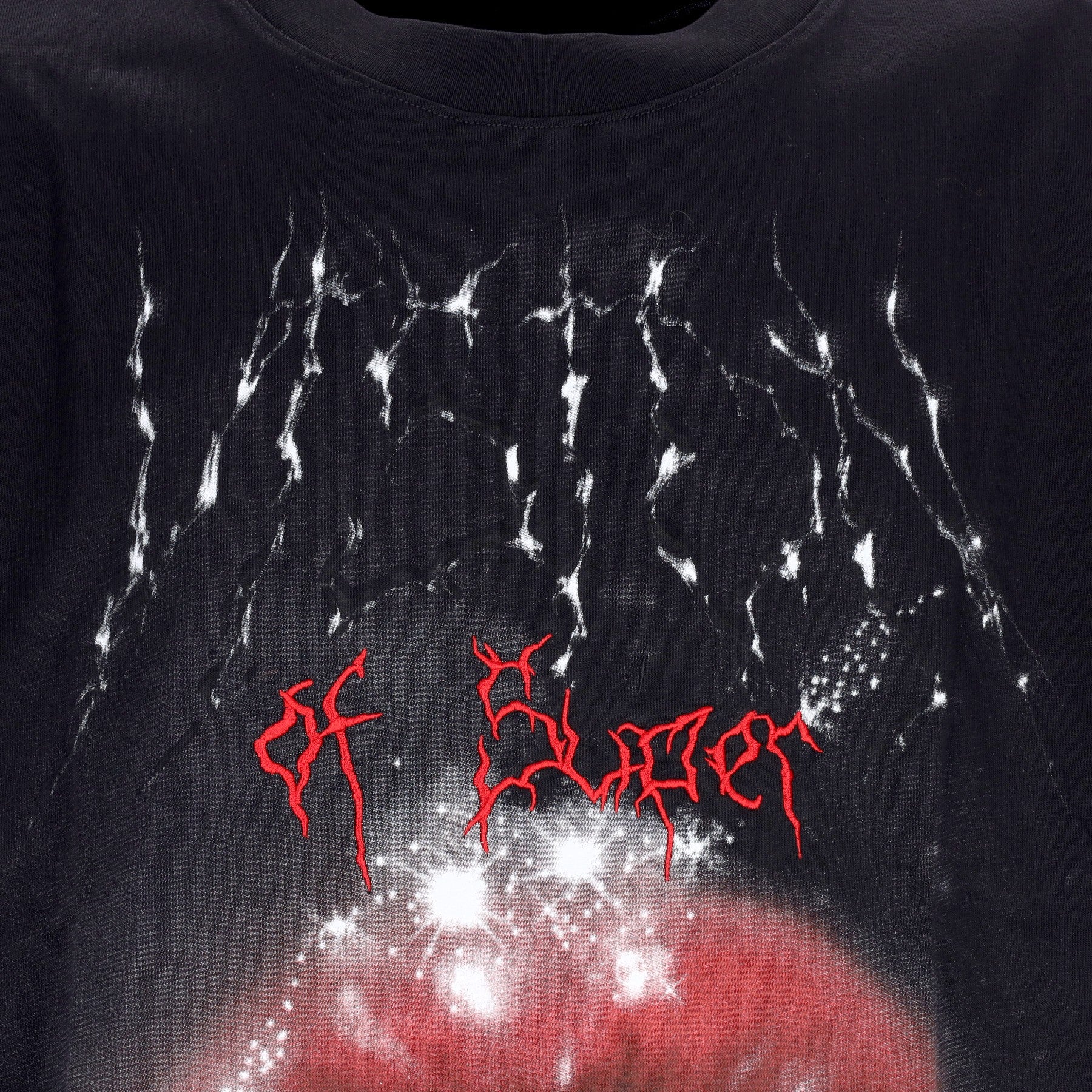 Vision Of Super, Maglietta Uomo Rock Mouth Print Tee, 