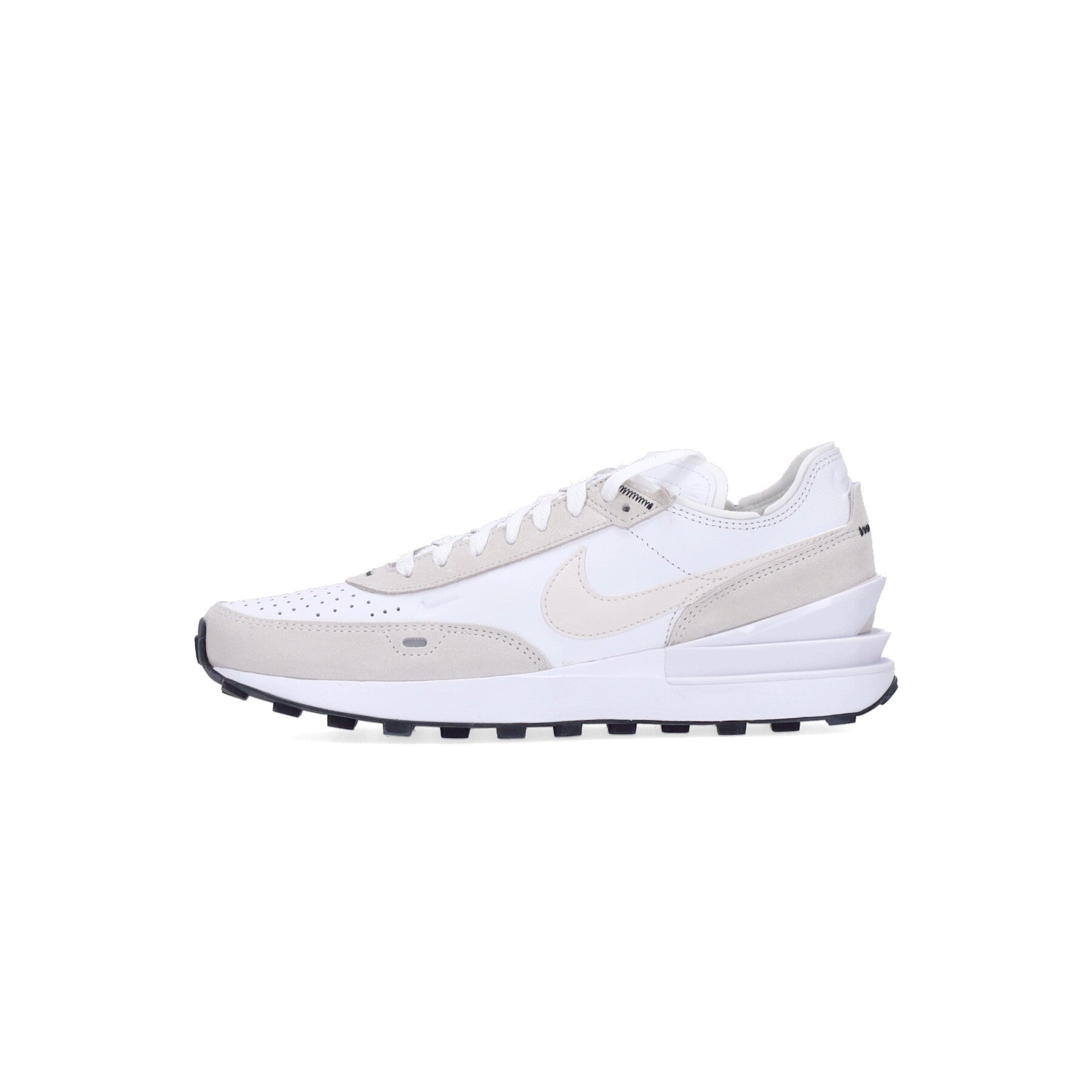 Nike, Scarpa Bassa Uomo Waffle One Leather, White/phantom/summit White/black