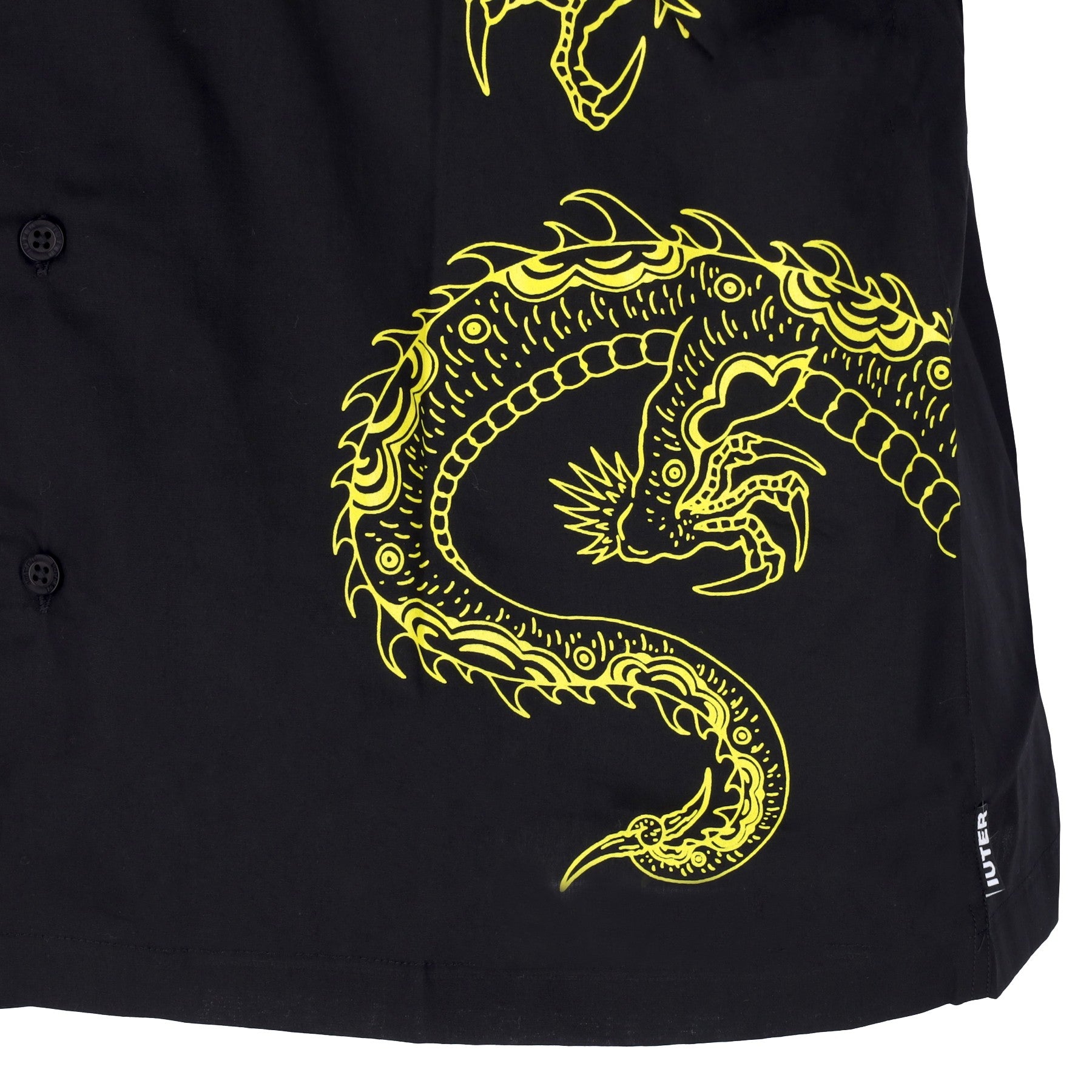 Iuter, Camicia Manica Corta Uomo Dragon Shirt, 