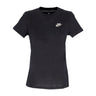 Nike, Maglietta Donna Sportswear Club Tee, Black/white
