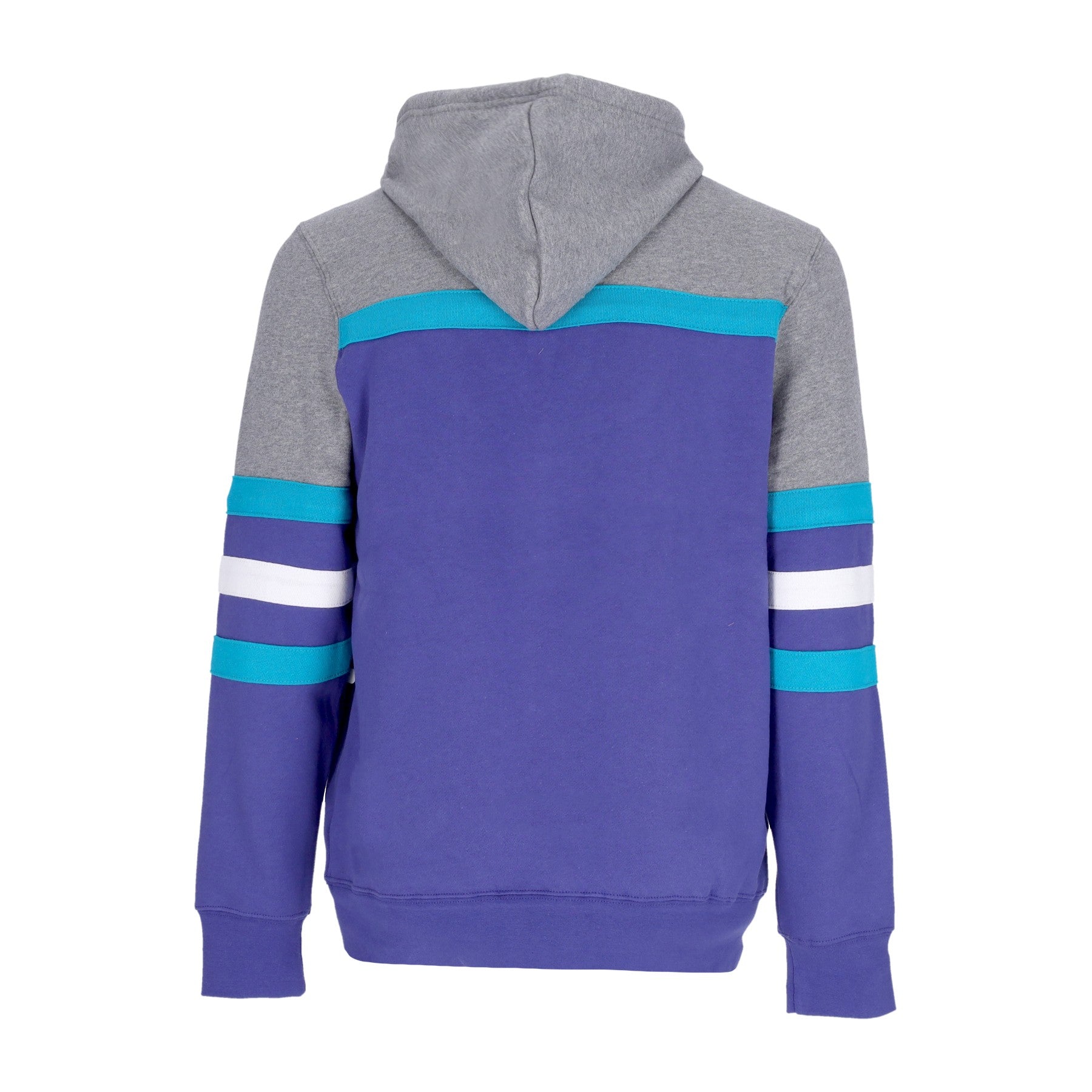 Mitchell & Ness, Felpa Cappuccio Uomo Nba Headcoach Hoodie Hardwood Classics Chahor, 