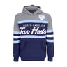 Mitchell & Ness, Felpa Cappuccio Uomo Ncaa Headcoach Hoodie Unchee, Navy