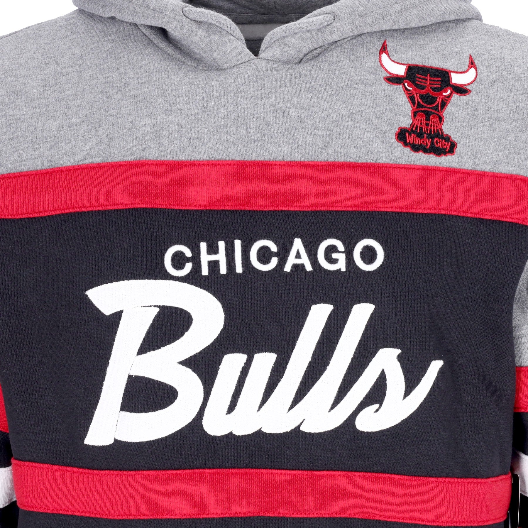 Mitchell & Ness, Felpa Cappuccio Uomo Nba Headcoach Hoodie Hardwood Classics Chibul, 