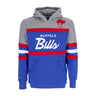 Mitchell & Ness, Felpa Cappuccio Uomo Nfl Headcoach Hoodie Bufbil, Royal