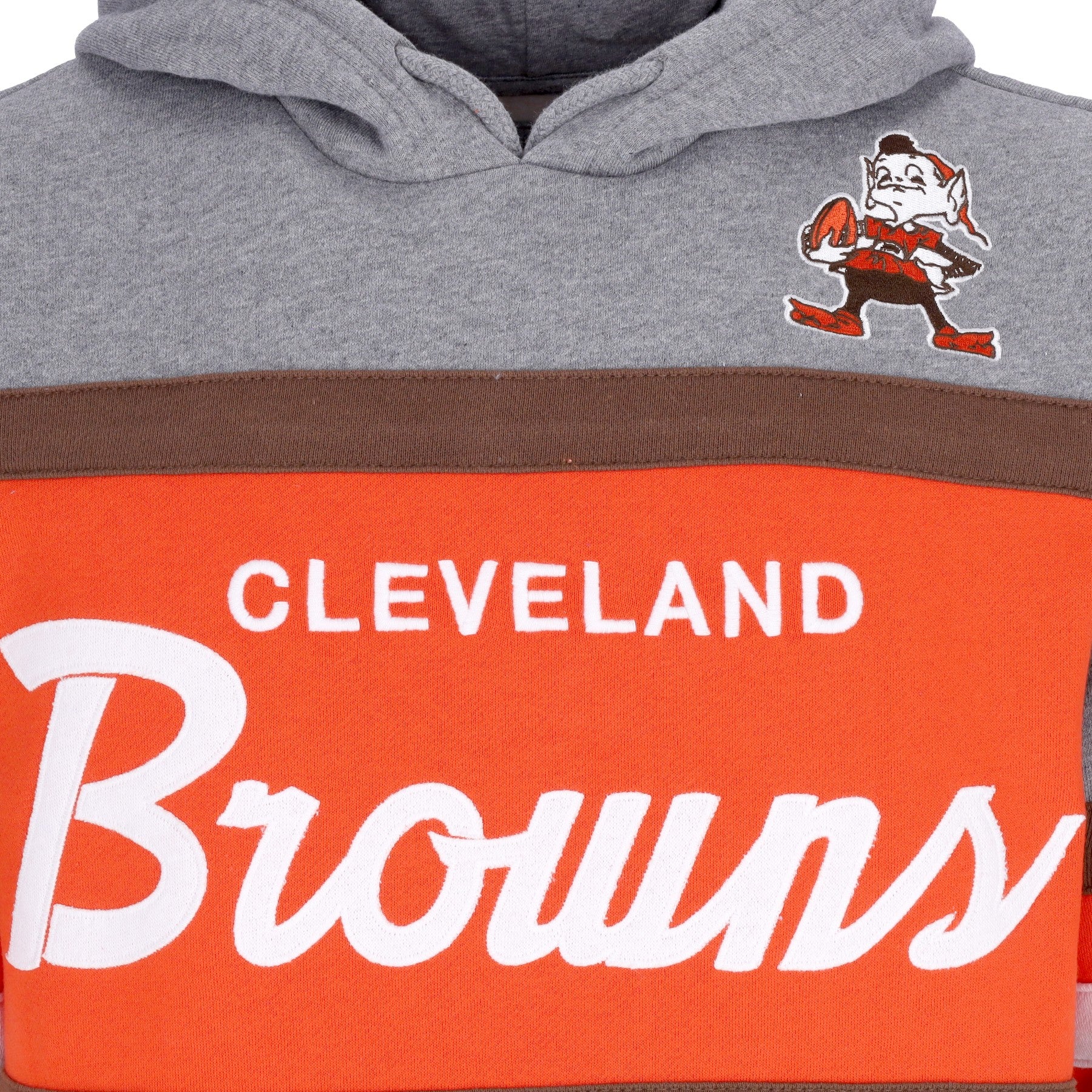 Mitchell & Ness, Felpa Cappuccio Uomo Nfl Headcoach Hoodie Clebro, 