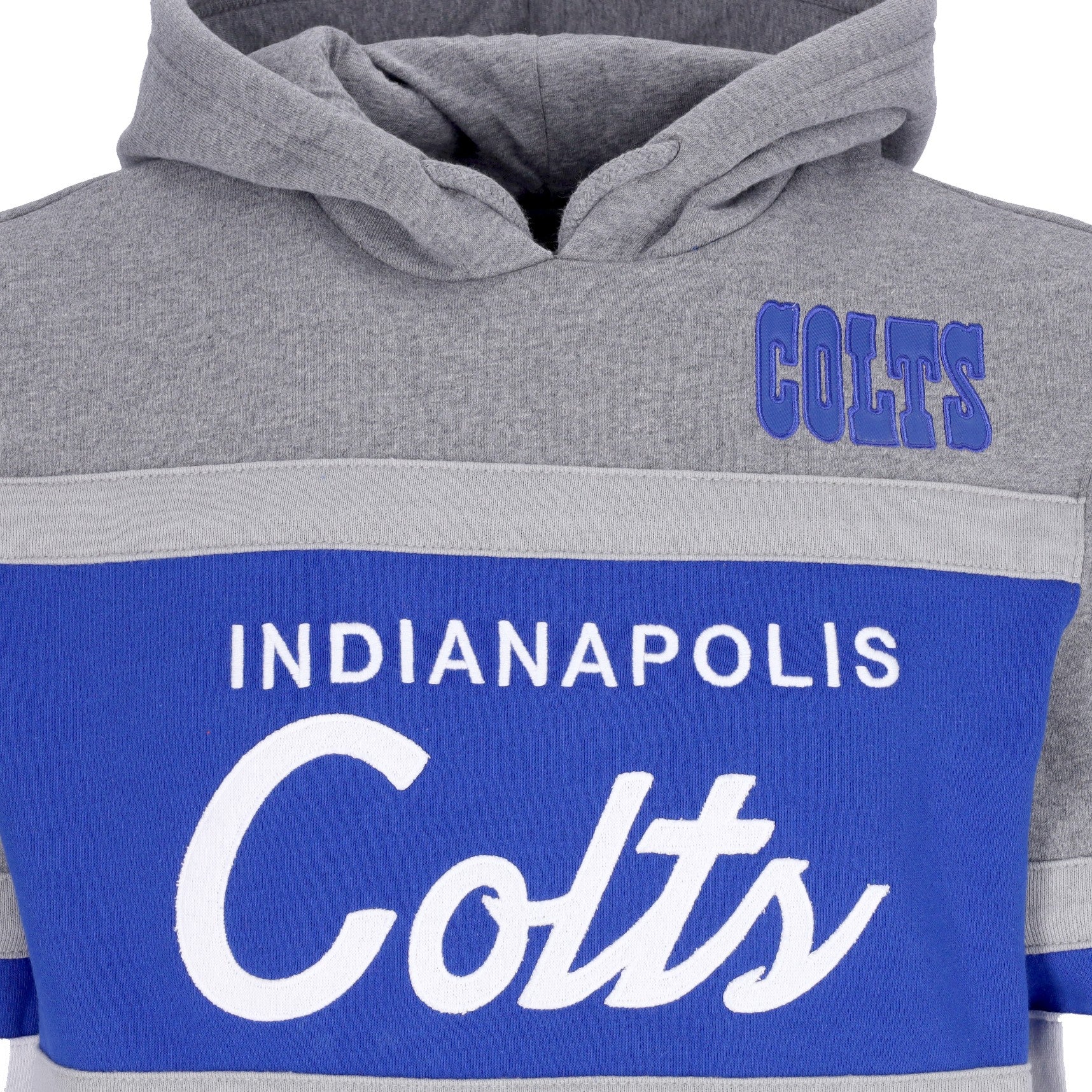 Mitchell & Ness, Felpa Cappuccio Uomo Nfl Headcoach Hoodie Indcol, 
