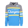 Mitchell & Ness, Felpa Cappuccio Uomo Nfl Headcoach Hoodie Loscha, Light Blue