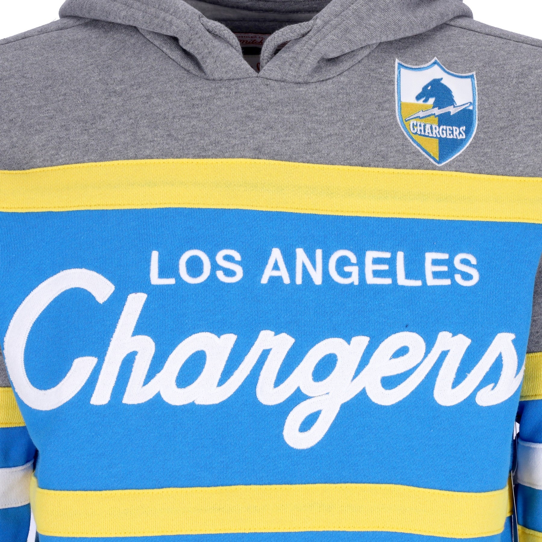 Mitchell & Ness, Felpa Cappuccio Uomo Nfl Headcoach Hoodie Loscha, 