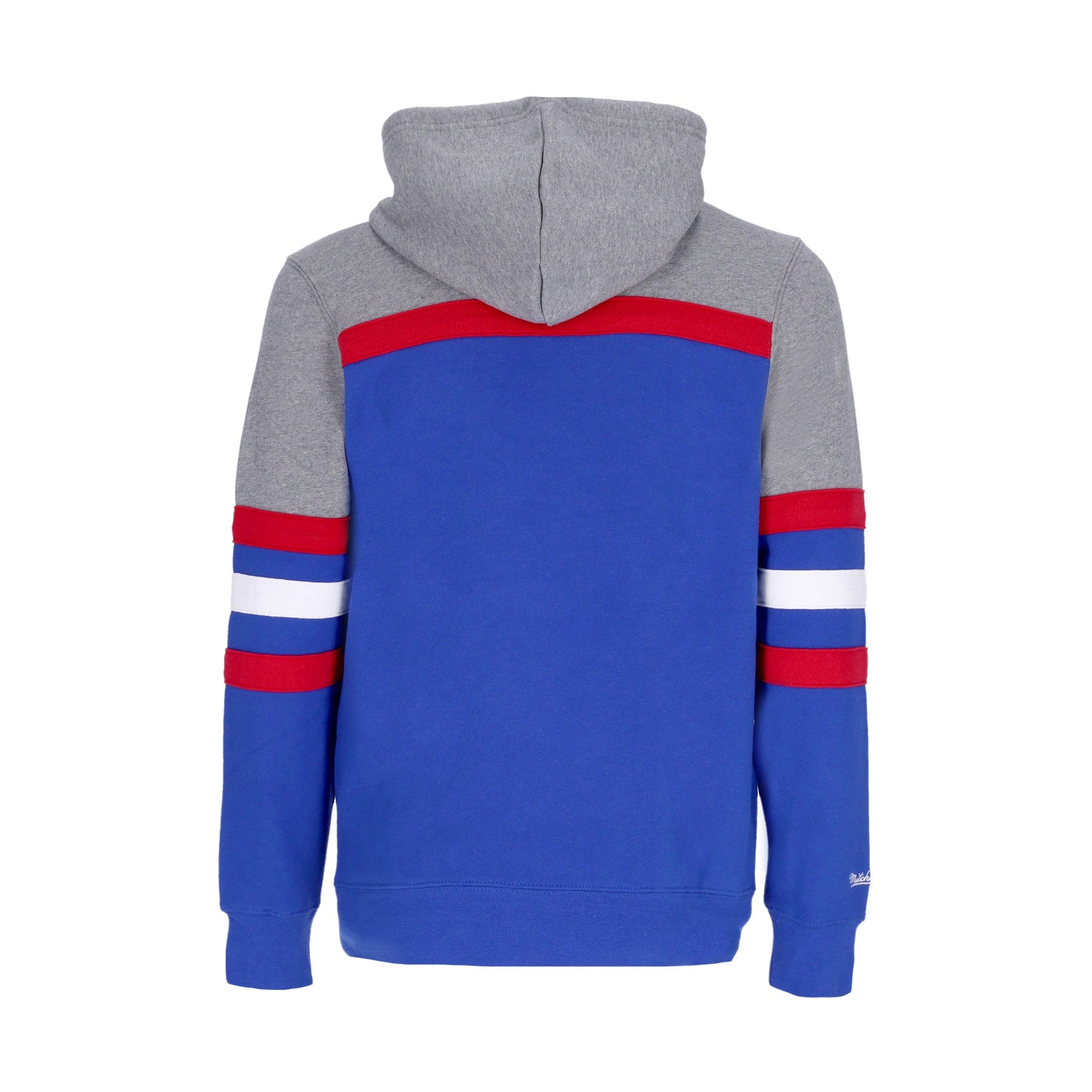 Mitchell & Ness, Felpa Cappuccio Uomo Nfl Headcoach Hoodie Neygia, 