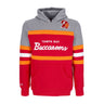Mitchell & Ness, Felpa Cappuccio Uomo Nfl Headcoach Hoodie Tambuc, Scarlet