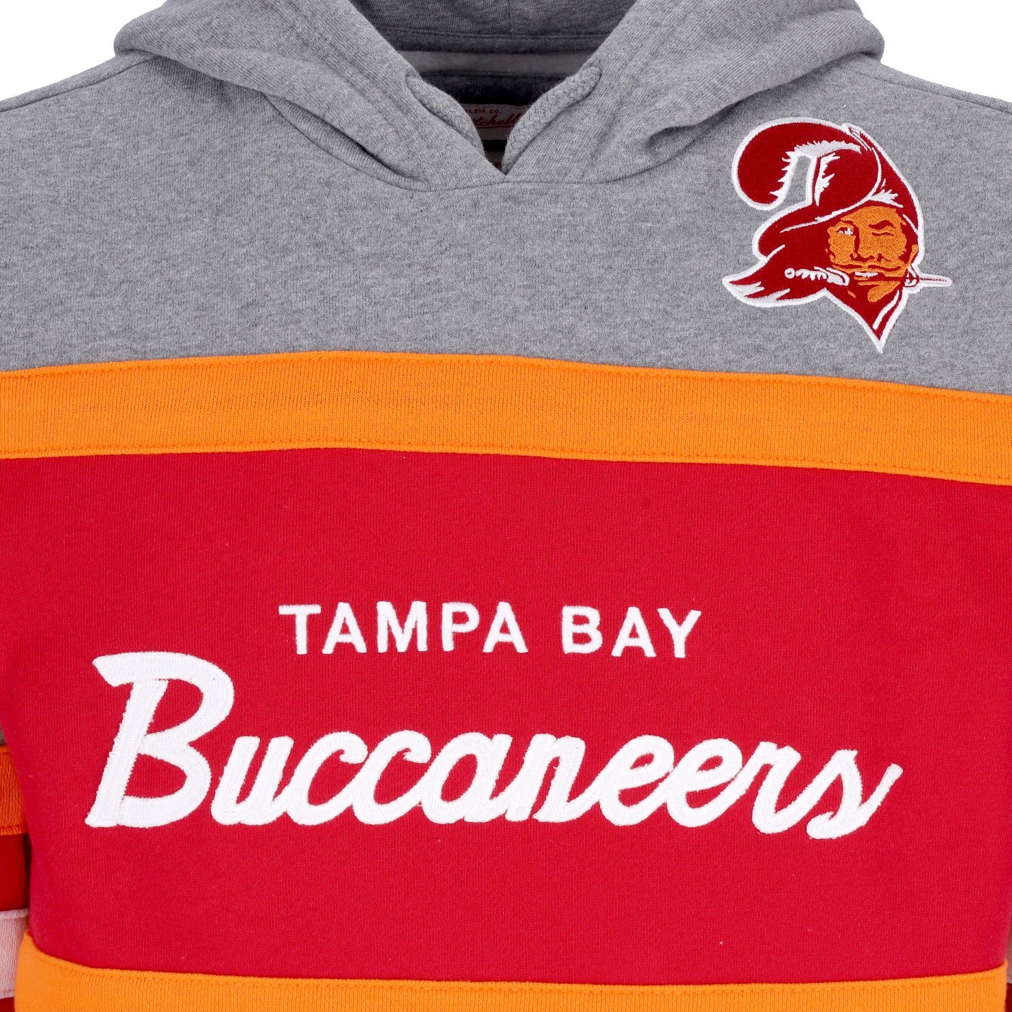 Mitchell & Ness, Felpa Cappuccio Uomo Nfl Headcoach Hoodie Tambuc, 