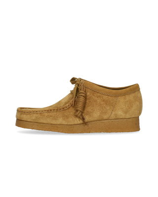 Clarks, Scarpa Lifestyle Uomo Wallabee, Oak Hairy Suede