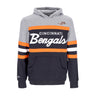 Mitchell & Ness, Felpa Cappuccio Uomo Nfl Headcoach Hoodie Cinben, Black