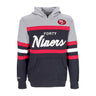 Mitchell & Ness, Felpa Cappuccio Uomo Nfl Headcoach Hoodie Saf49e, Black