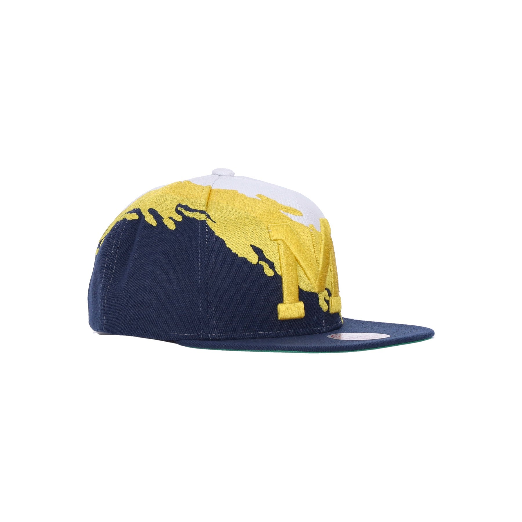 Mitchell & Ness, Cappellino Visiera Piatta Uomo Ncaa Paintbrush Snapback Micwol, 