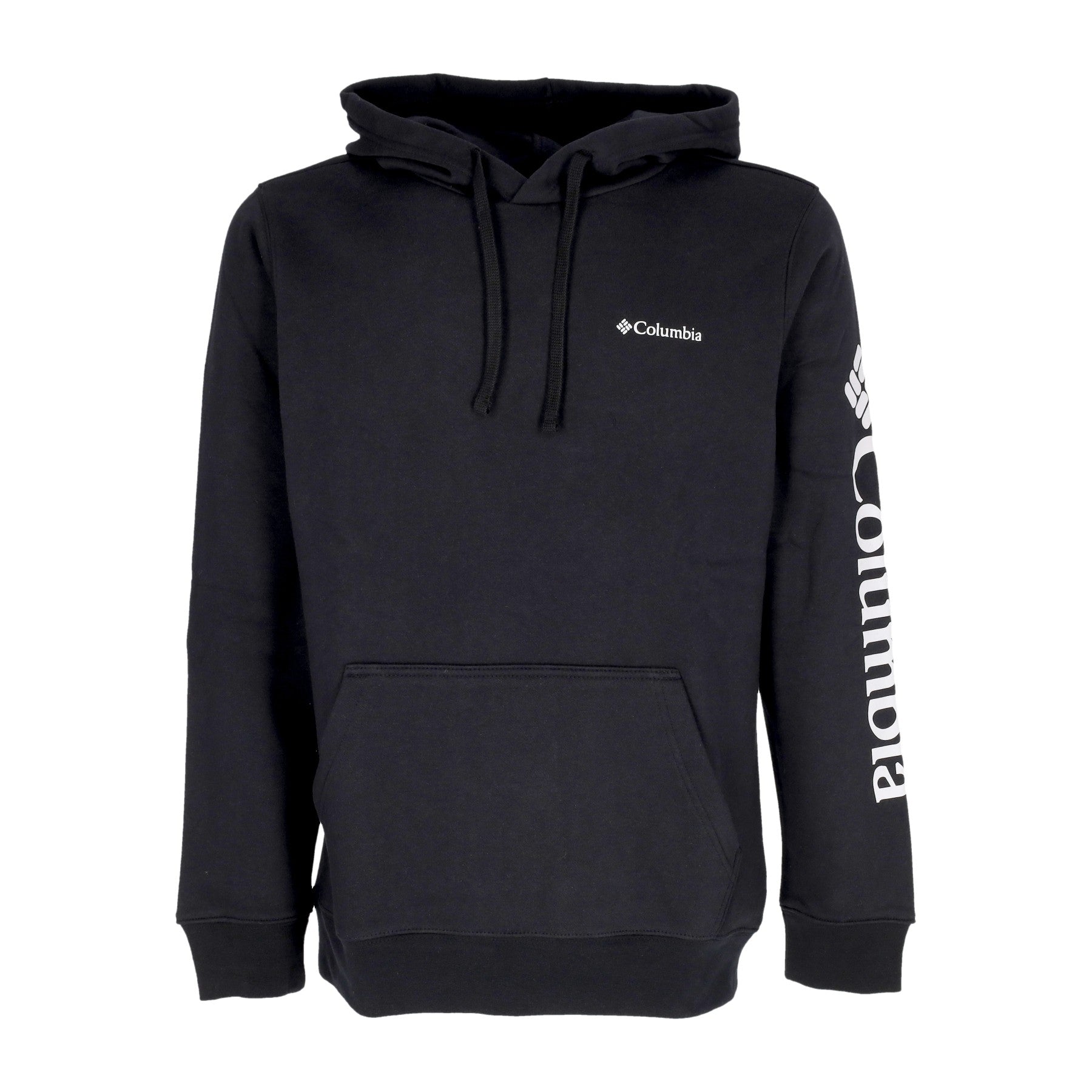 Columbia, Felpa Cappuccio Uomo Trek Hoodie, Black