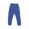 Jordan, Pantalone Tuta Felpato Ragazzo Vert Tape Fleece Pant, French Blue