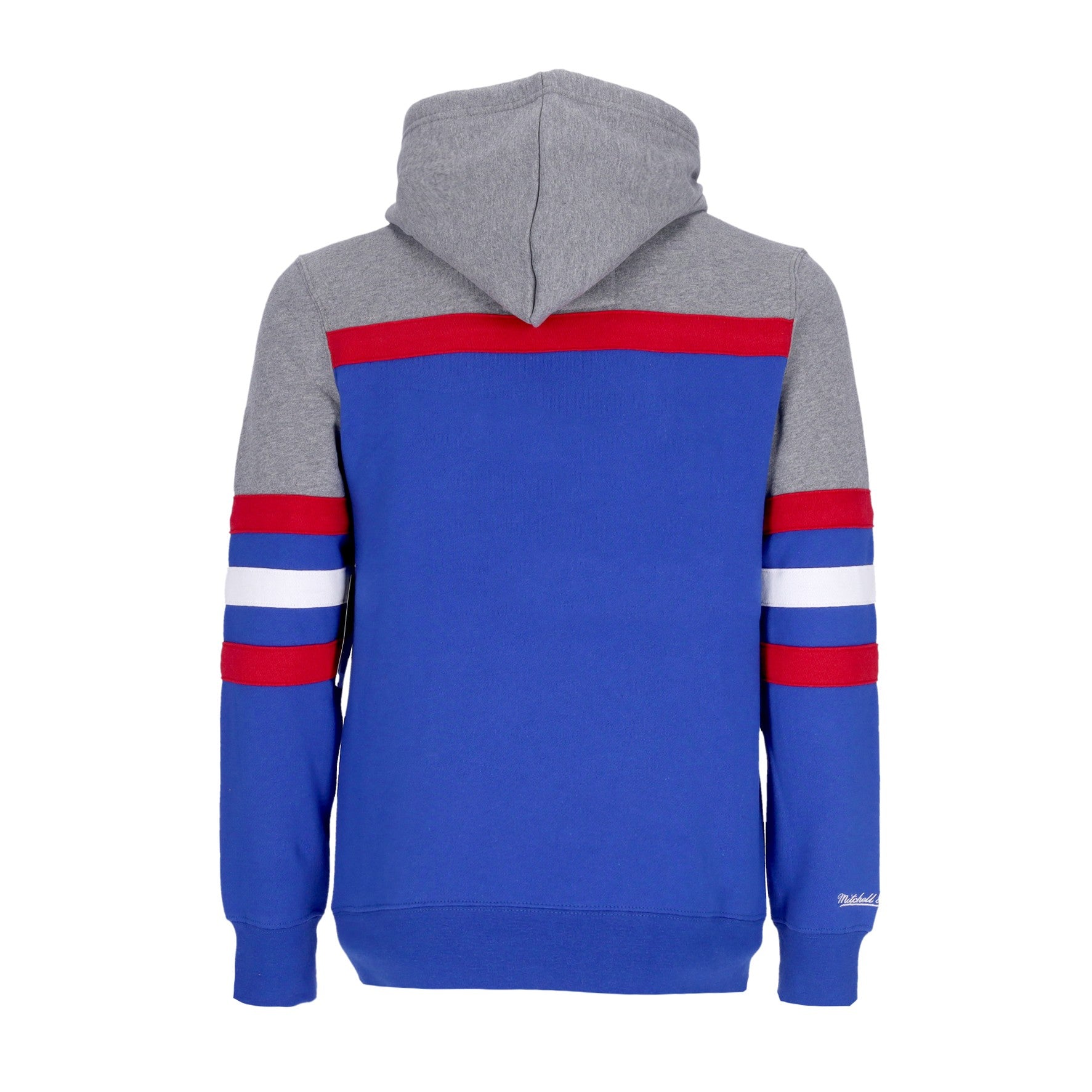 Mitchell & Ness, Felpa Cappuccio Uomo Nba Headcoach Hoodie Hardwood Classics Nejnet, 