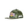 Mitchell & Ness, Cappellino Visiera Piatta Uomo Nba Tonal Camo Stretch Fitted Hardwood Classics Loslak, Camo Green