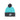 Pom Cappello Pom Hombre Nba Pom beanie dura de dos tonos clásicos saaspu verde azulado