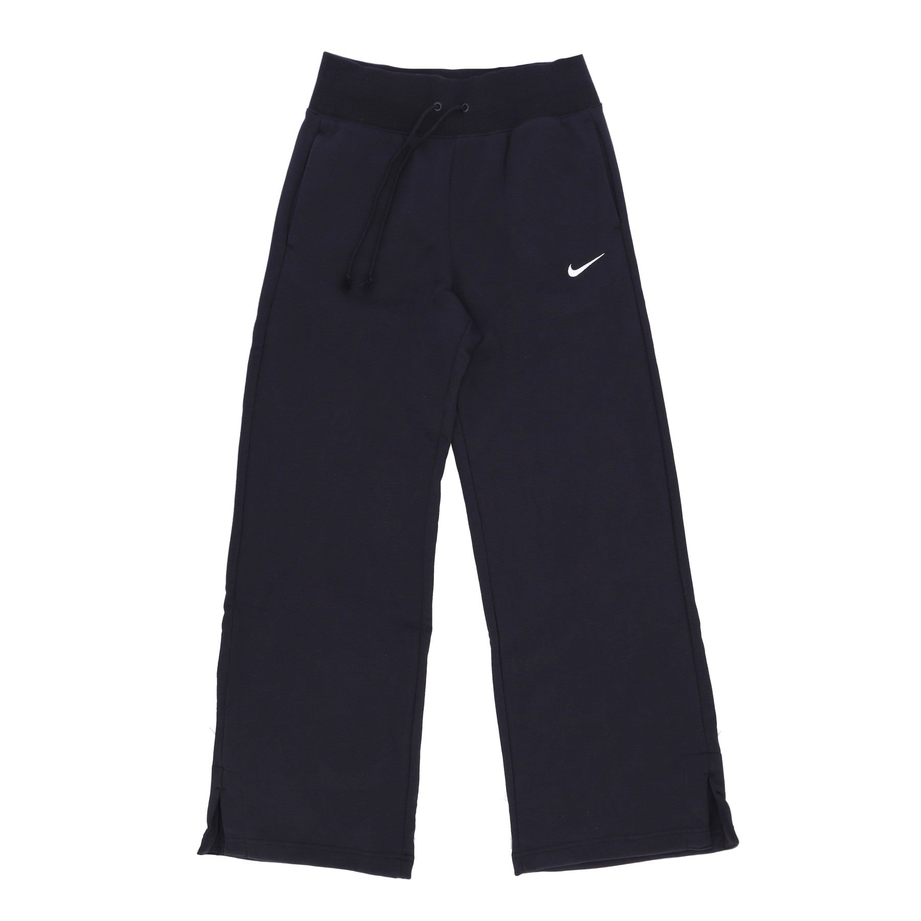 Nike, Pantalone Tuta Felpato Donna W Sportswear Phoenix Fleece Wide-leg Pant, Black/sail