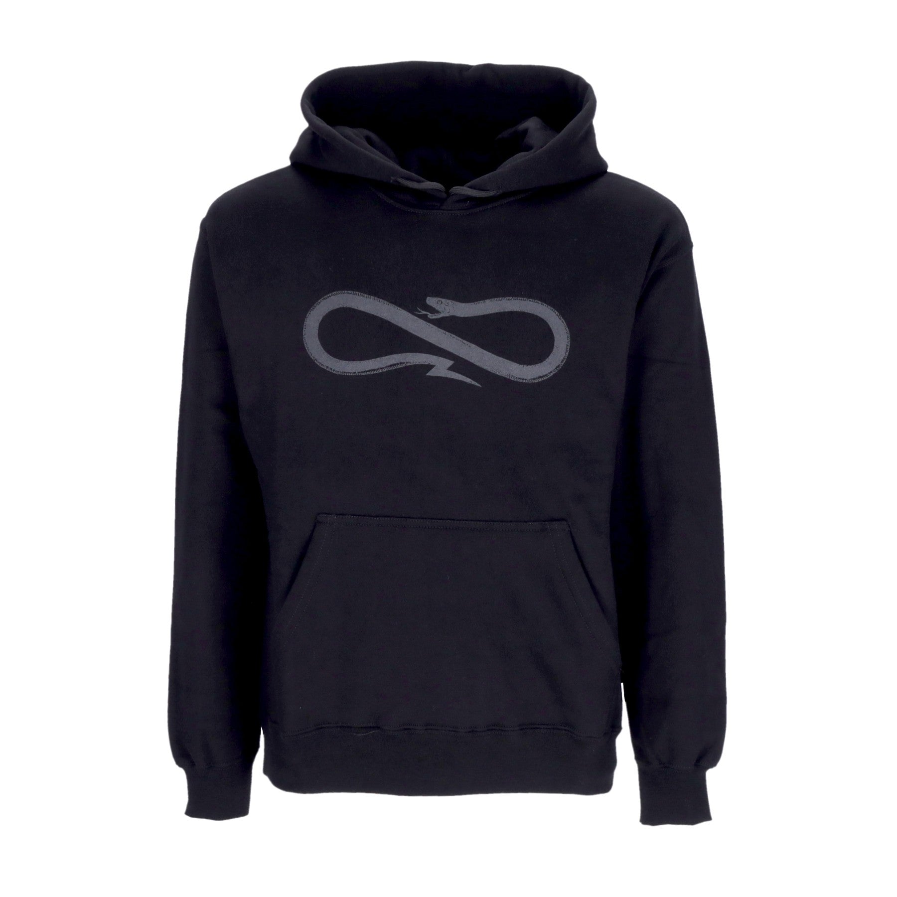 Propaganda, Felpa Cappuccio Uomo Logo Hoodie, Black