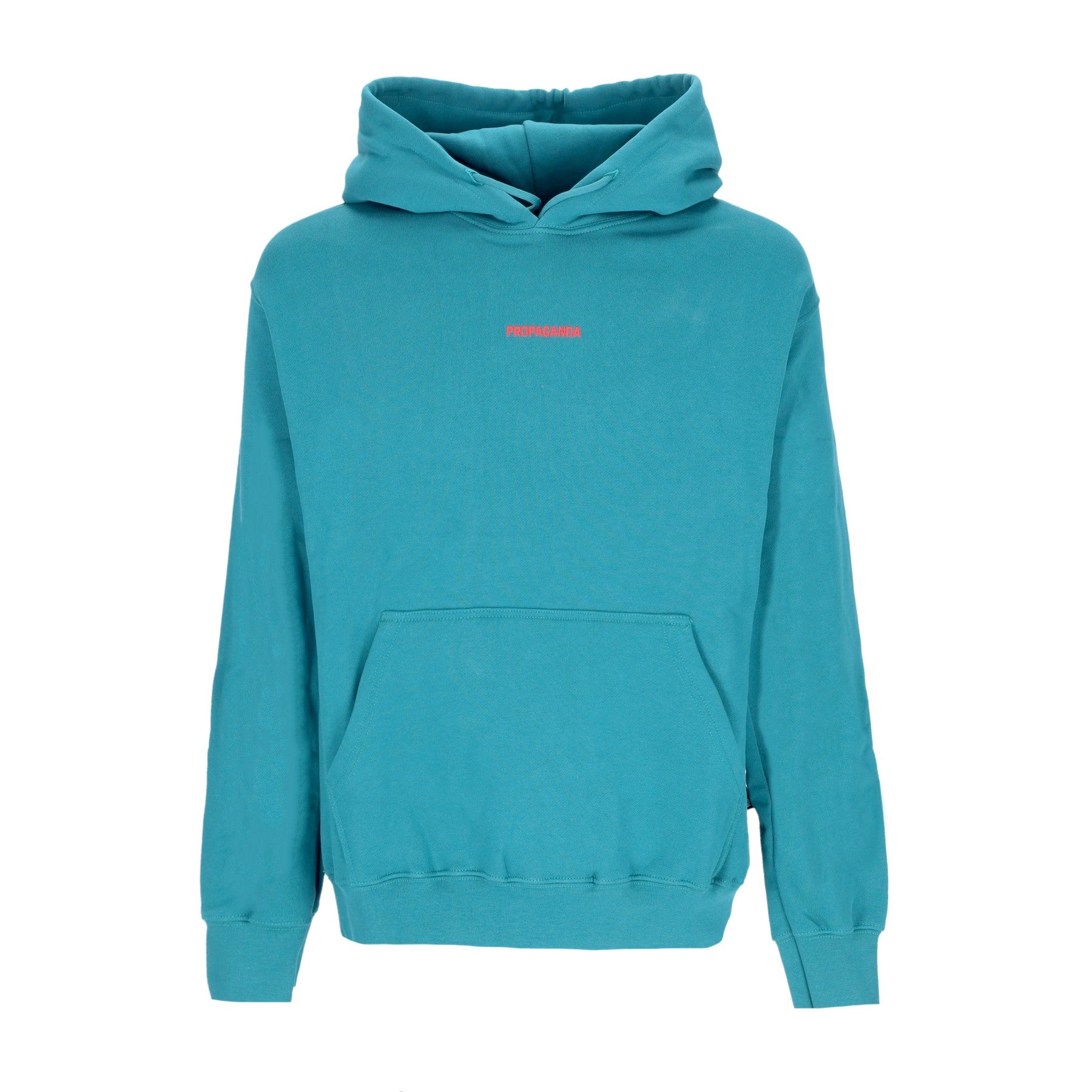 Propaganda, Felpa Cappuccio Uomo Ribs Skin Hoodie, Petrol