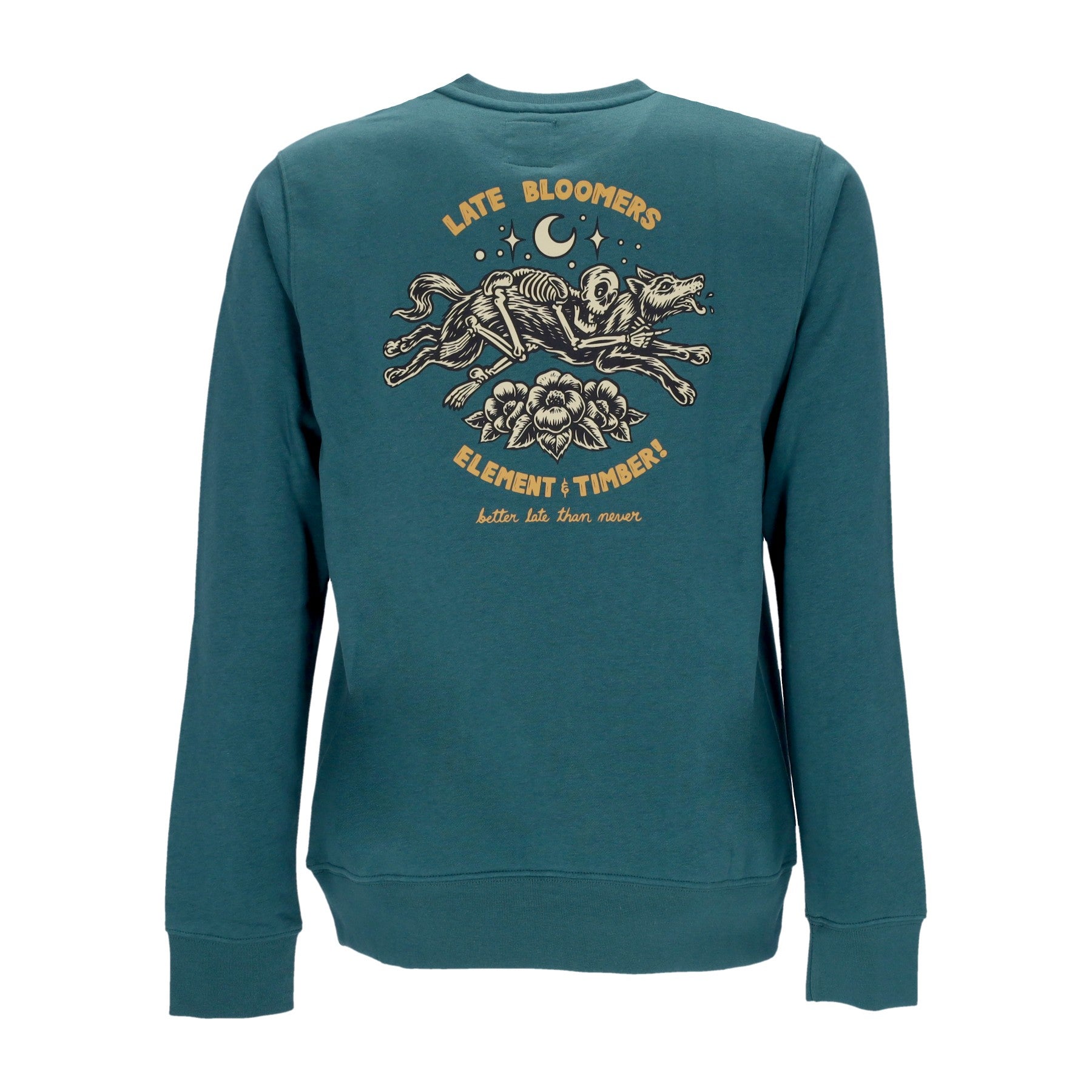 Element, Felpa Girocollo Uomo Rider Crewneck X Timber, Jasper