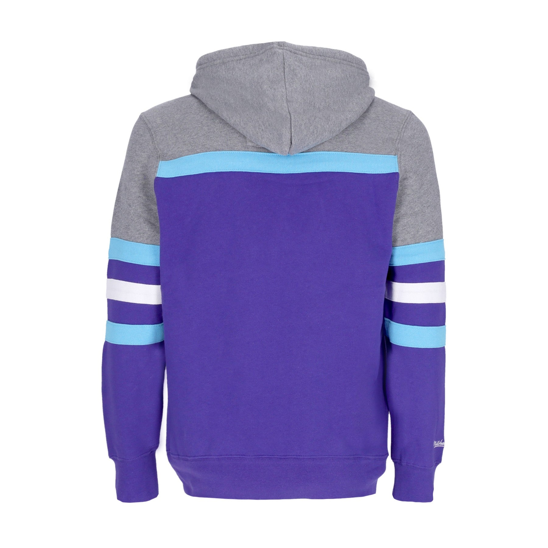 Mitchell & Ness, Felpa Cappuccio Uomo Nba Headcoach Hoodie Hardwood Classics Utajaz, 