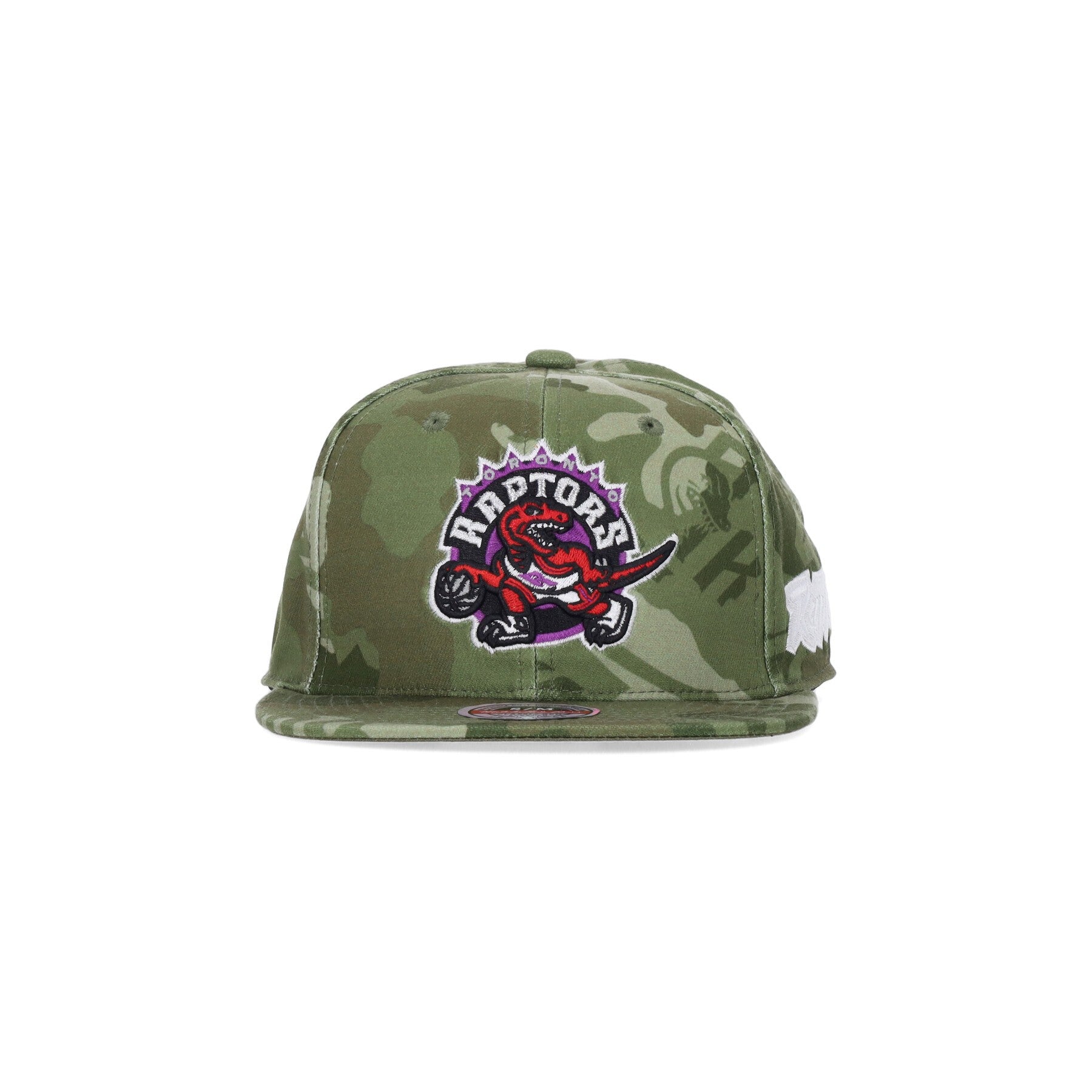 Mitchell & Ness, Cappellino Visiera Piatta Uomo Nba Tonal Camo Stretch Fitted Hardwood Classics Torrap, 
