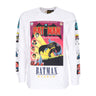 Staple, Maglietta Manica Lunga Uomo  Panel L/s Tee X Batman, White