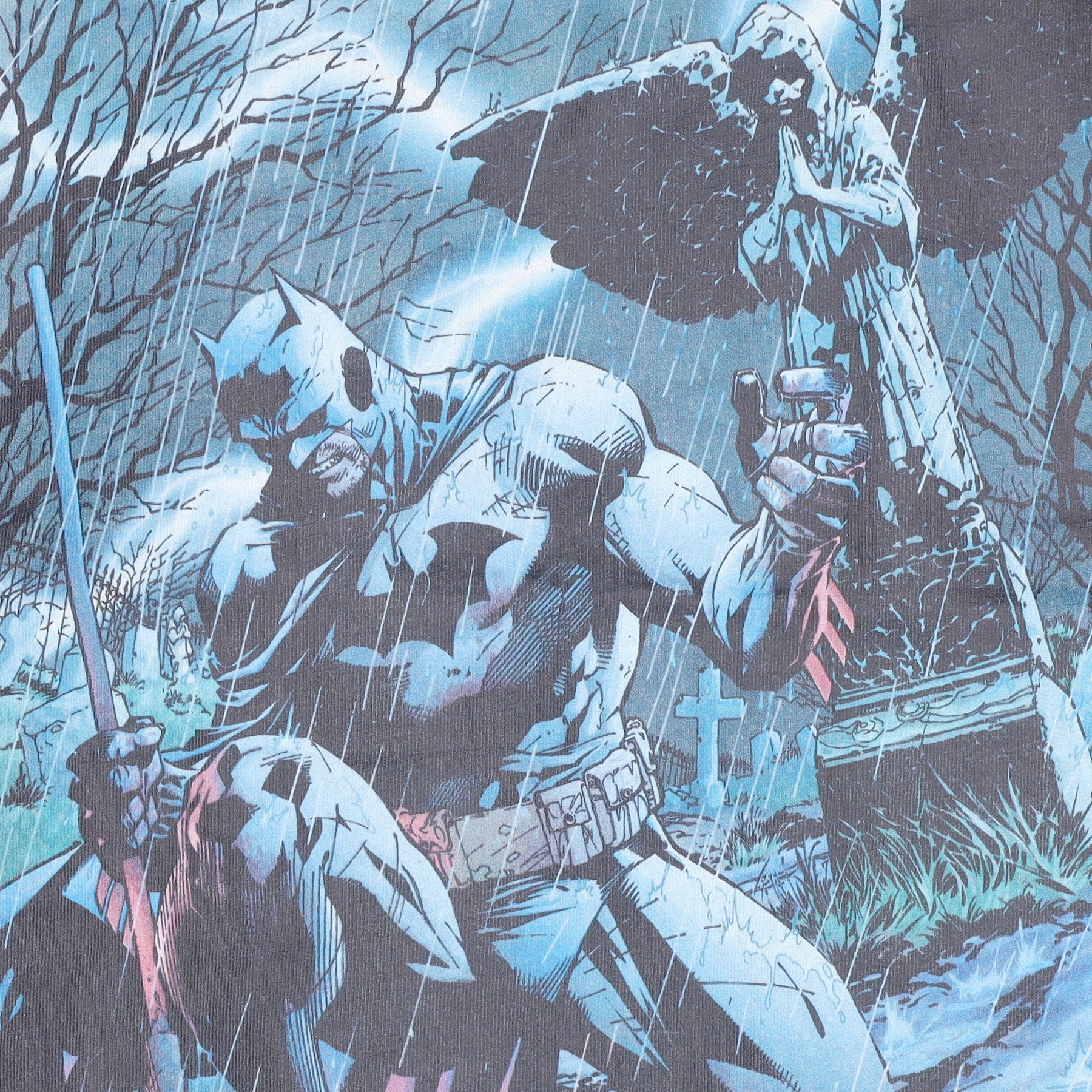 Staple, Maglietta Uomo Batman Grave Tee, 