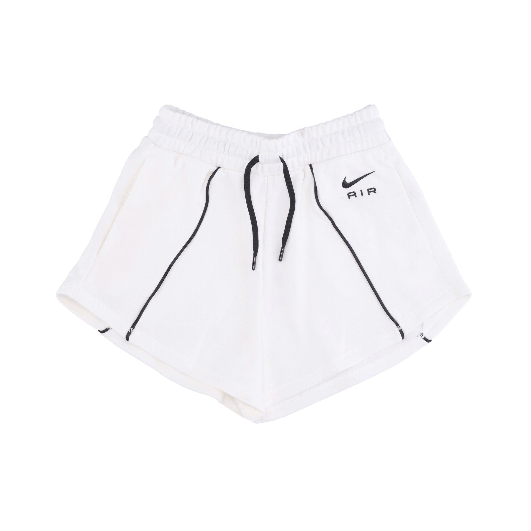Nike, Pantaloncino Donna W Air Hr Fleece Short, Sail/black/black