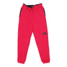 Jordan, Pantalone Tuta Felpato Uomo Jumpman Fleece Pant, Mystic Hibiscus/black