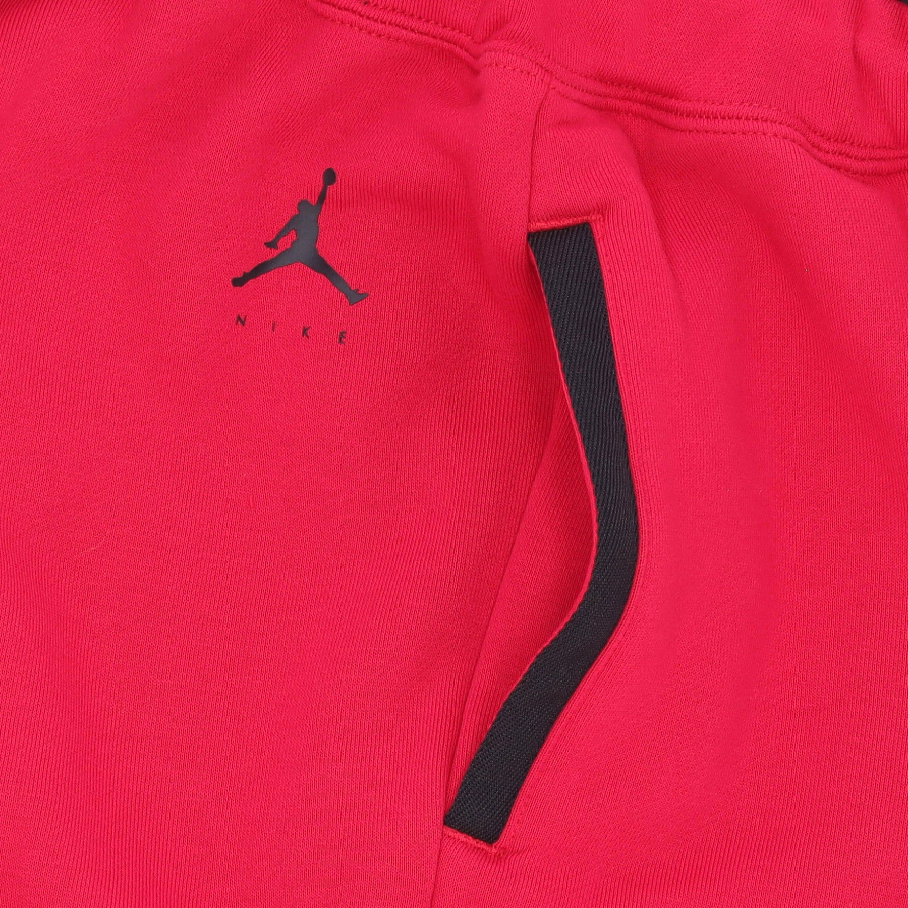 Jordan, Pantalone Tuta Felpato Uomo Jumpman Fleece Pant, Mystic Hibiscus/black