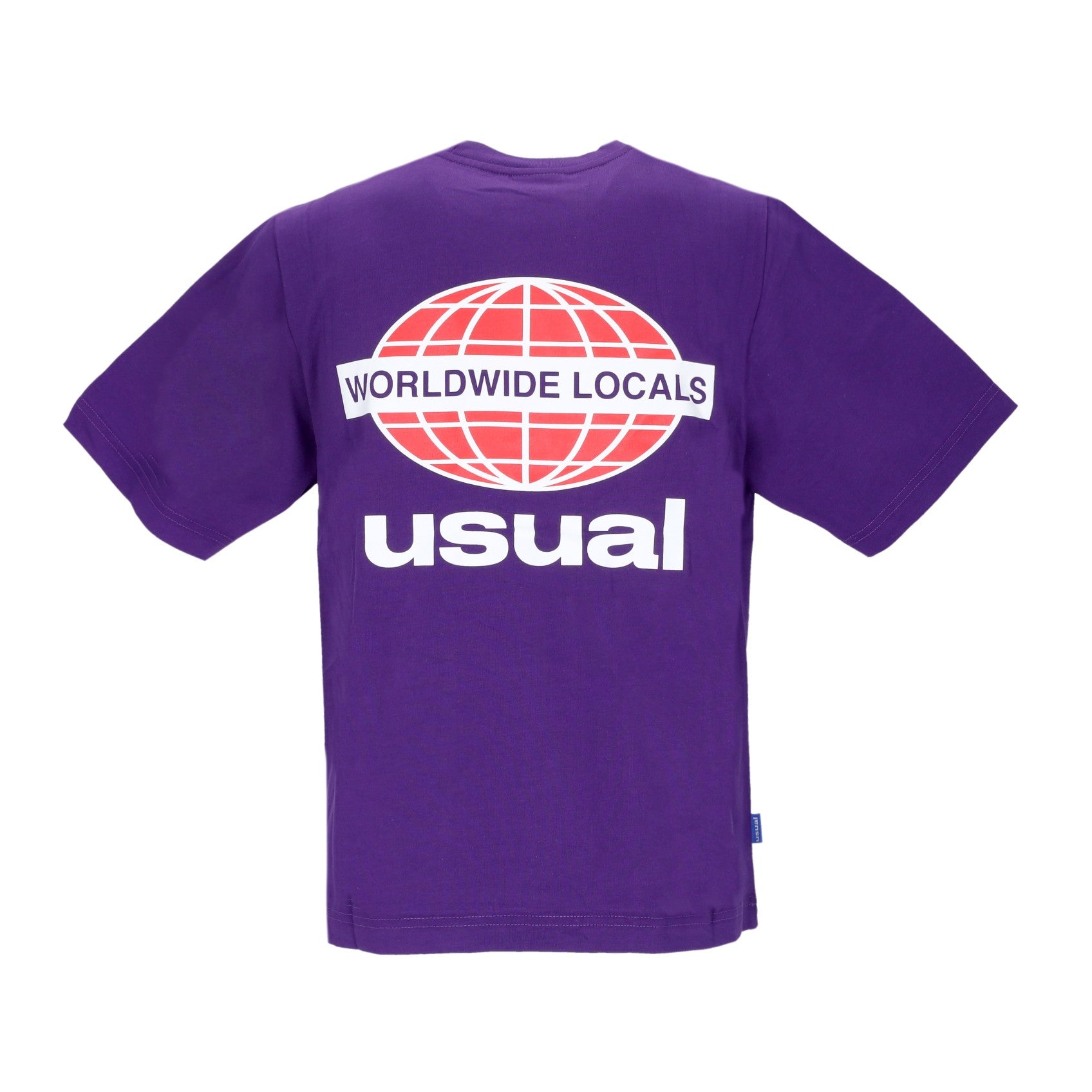 Maglietta Uomo Worldwide Locals Tee Purple